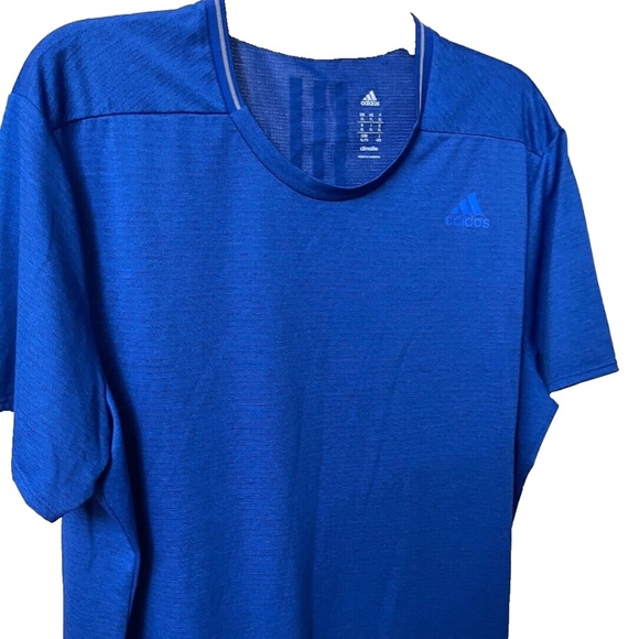 Adidas Climalite - Men’s XL Royal Blue, Workout Quick Dry T Shirt - Extra Large - Picture 6 of 7